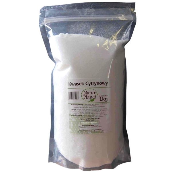 Kwas cytrynowy Natur Planet 500 g