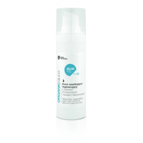 Invex Remedies Krem nawilżająco -regenerujący na noc z krzemem i kwasem hialuronowym SILOR+HA