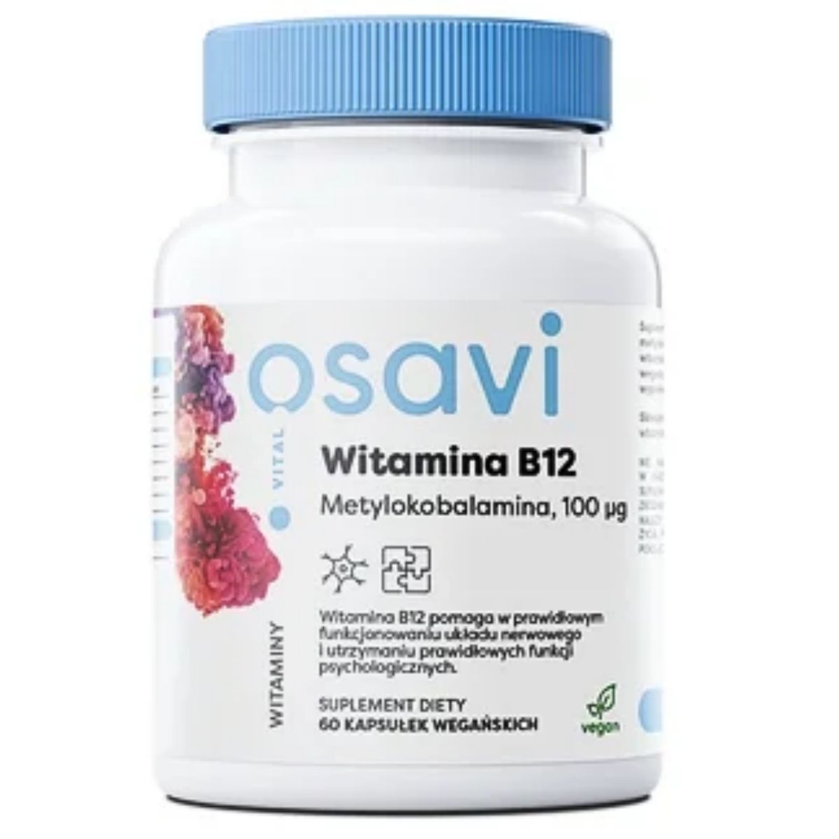 Witamina B12 liposomalna 100 µg 60 kapsułek