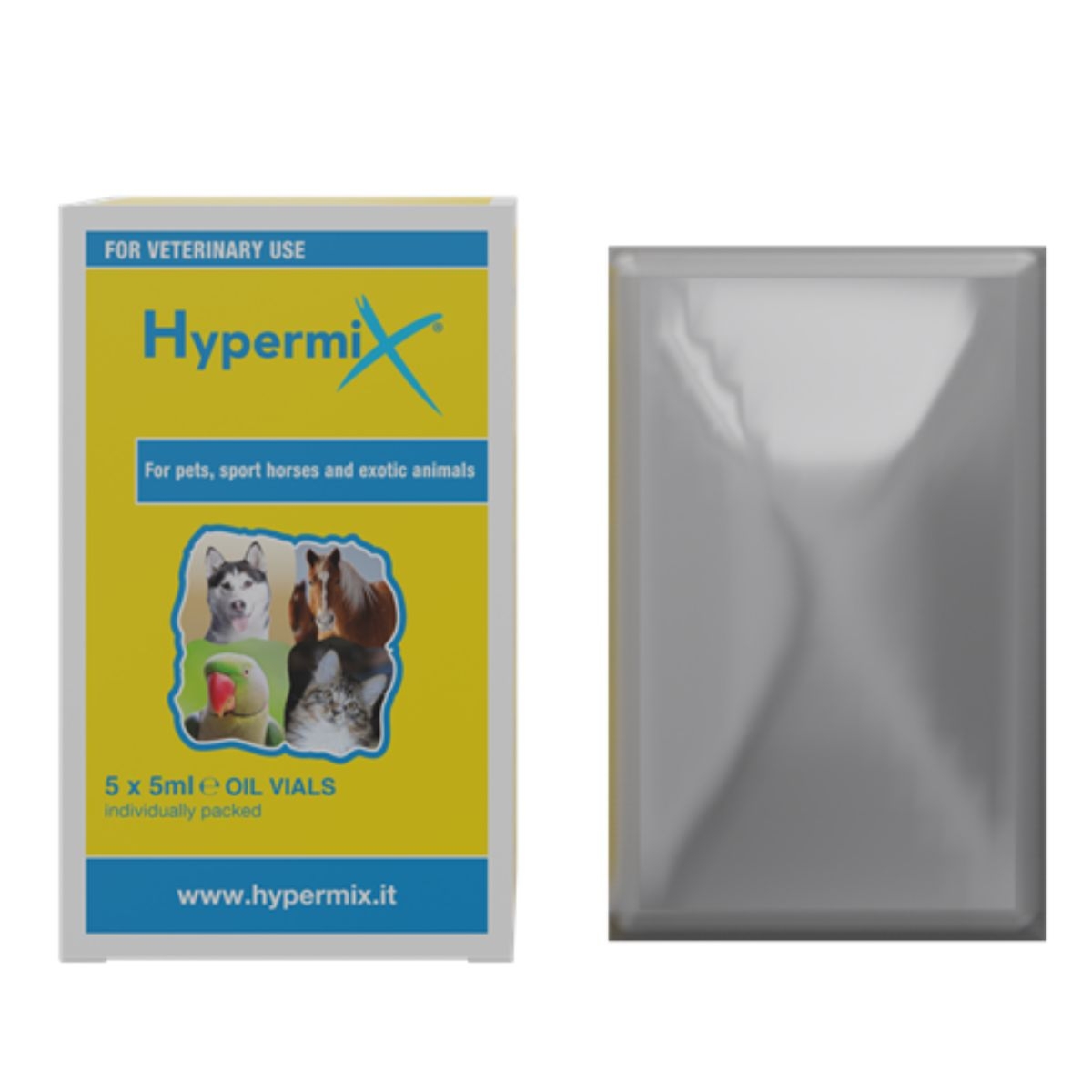 RI.MOS. Hypermix Olejek na rany dla zwierząt - 5x5 ml ampułki