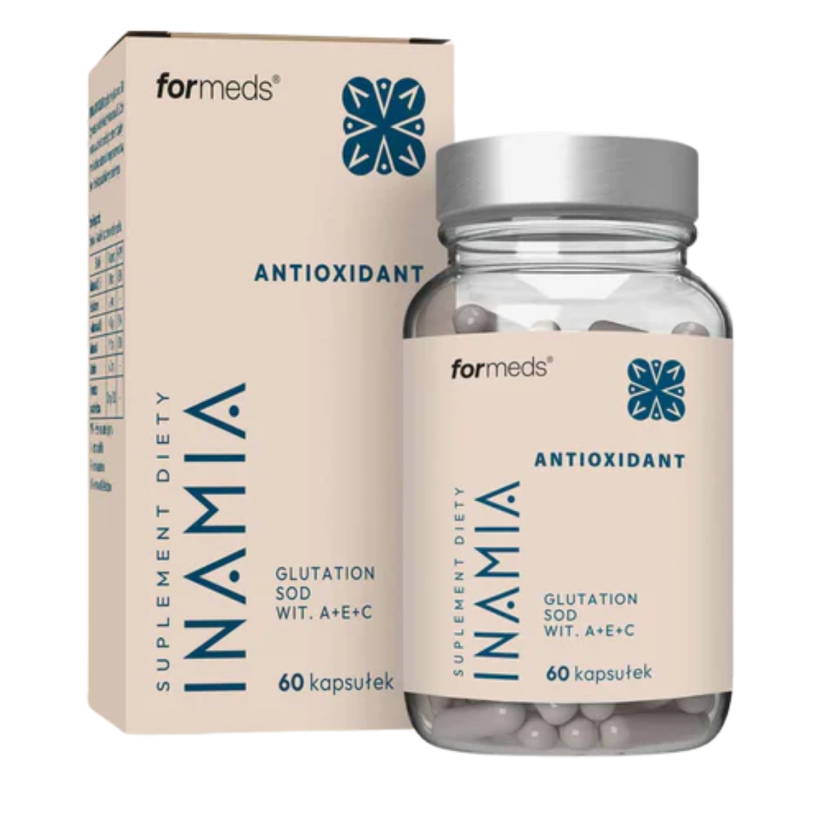 INAMIA Antioxidant suplement diety 60 kaps.