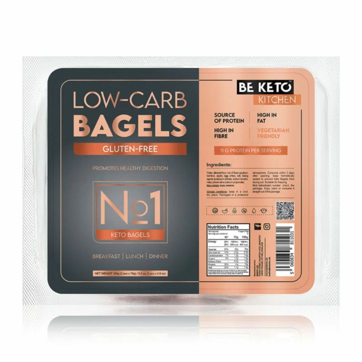 Beketo Keto Bajgle bezglutenowe - 150g