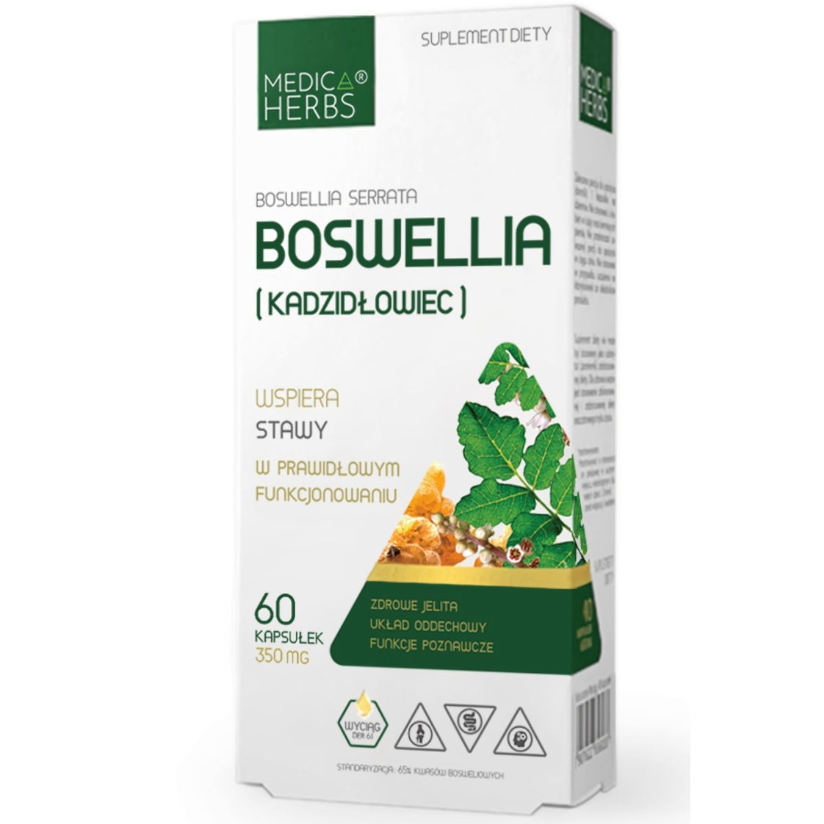 Medica Herbs Boswellia Kadzidłowiec - Zdrowe stawy - 60 kapsułek