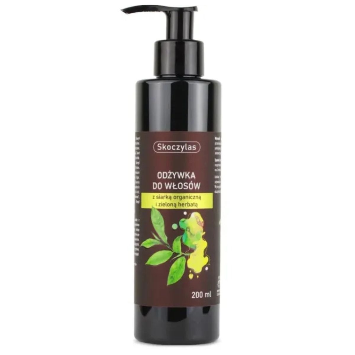 Odżywka do włosów z siarką organiczną i zieloną herbatą Skoczylas 200 ml