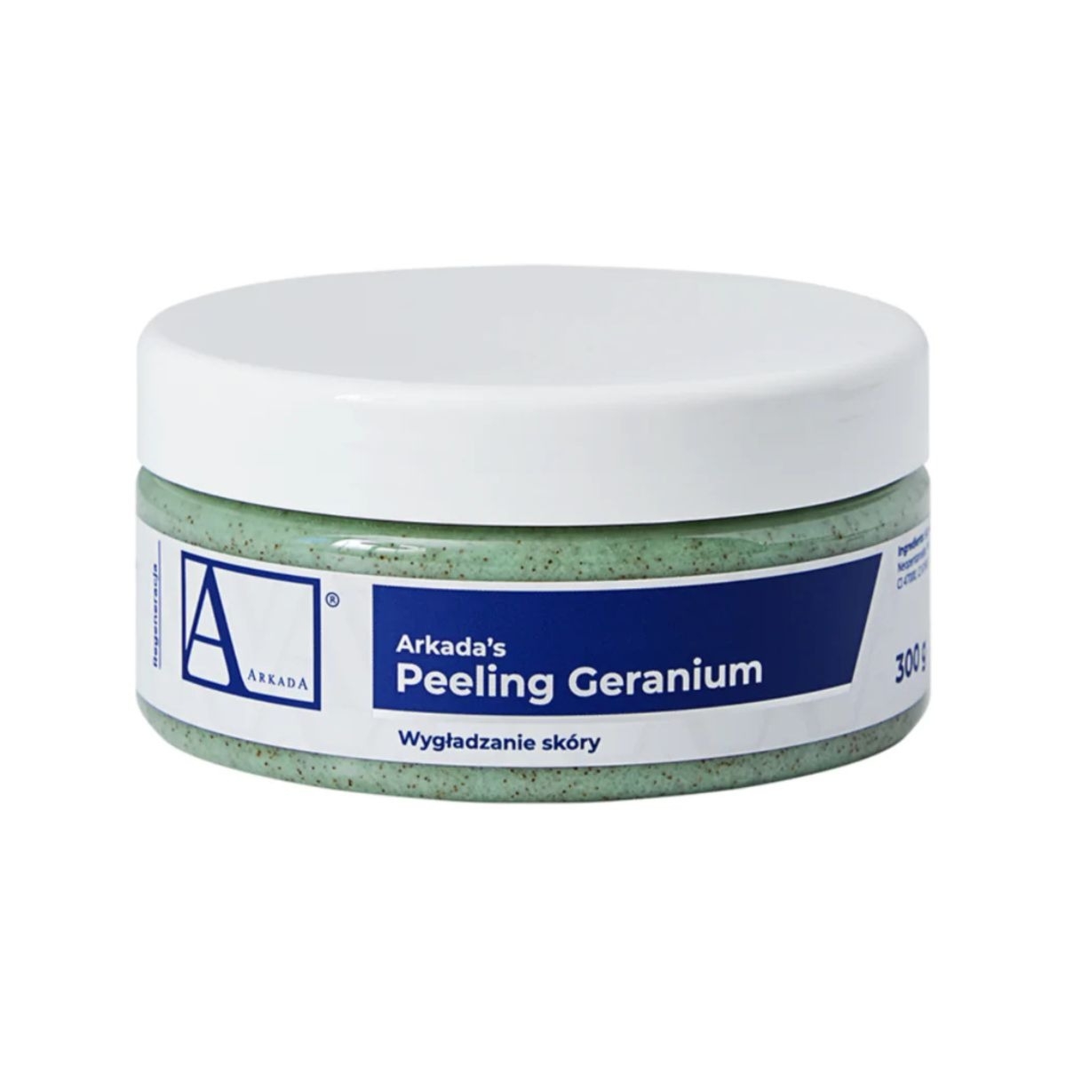 Peeling cukrowy Geranium do skóry i paznokci ARKADA