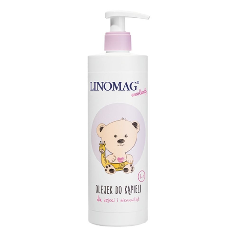 Olejek do kąpieli emolient 400 ml Polpharma Linomag - 400ml