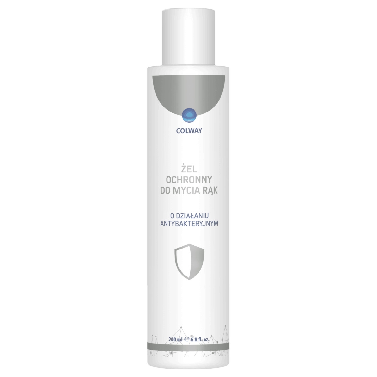 Żel ochronny do mycia rąk Colway - O działaniu antybakteryjnym - 200 ml