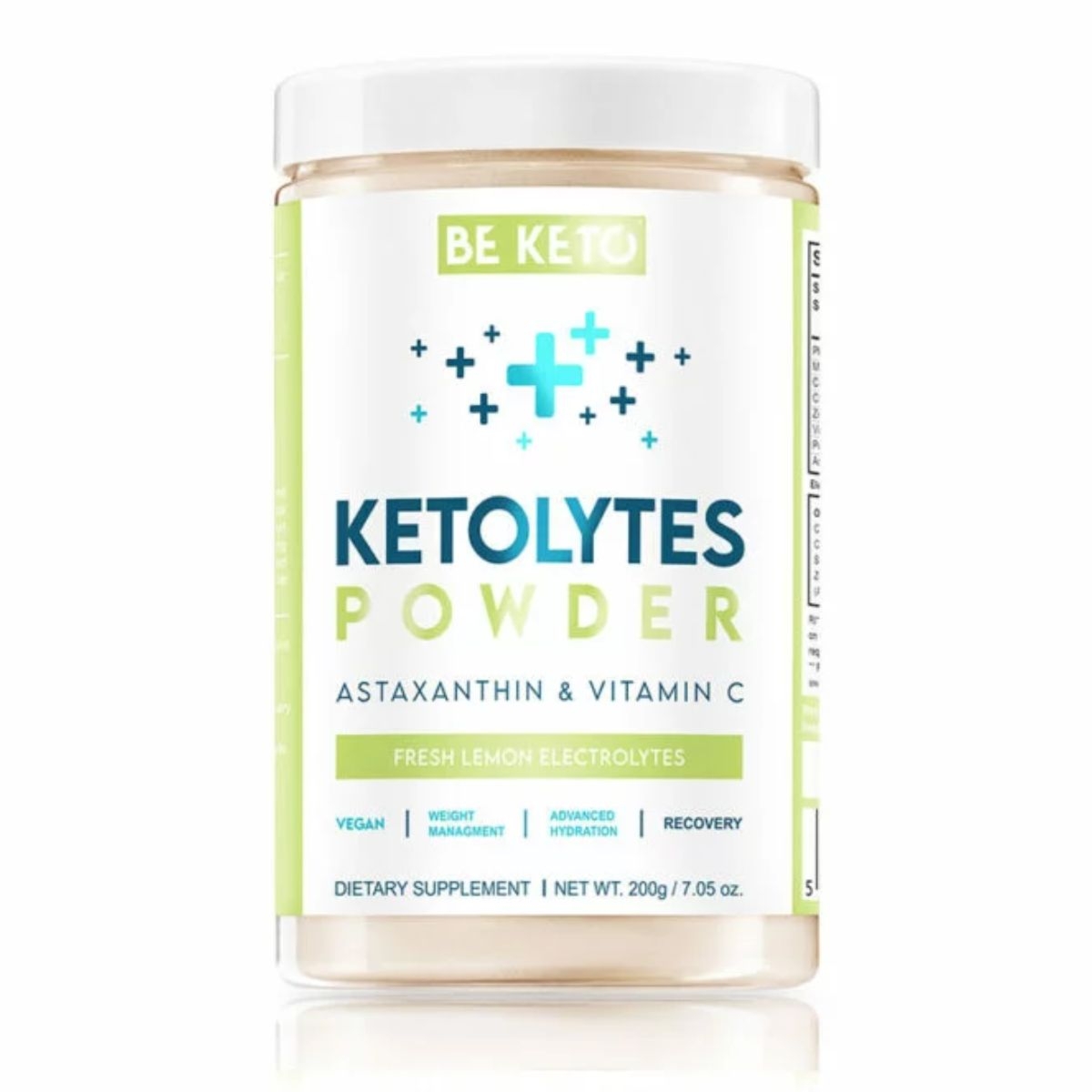 Beketo Elektrolity Ketolytes w proszku - Świeża Cytryna 200g