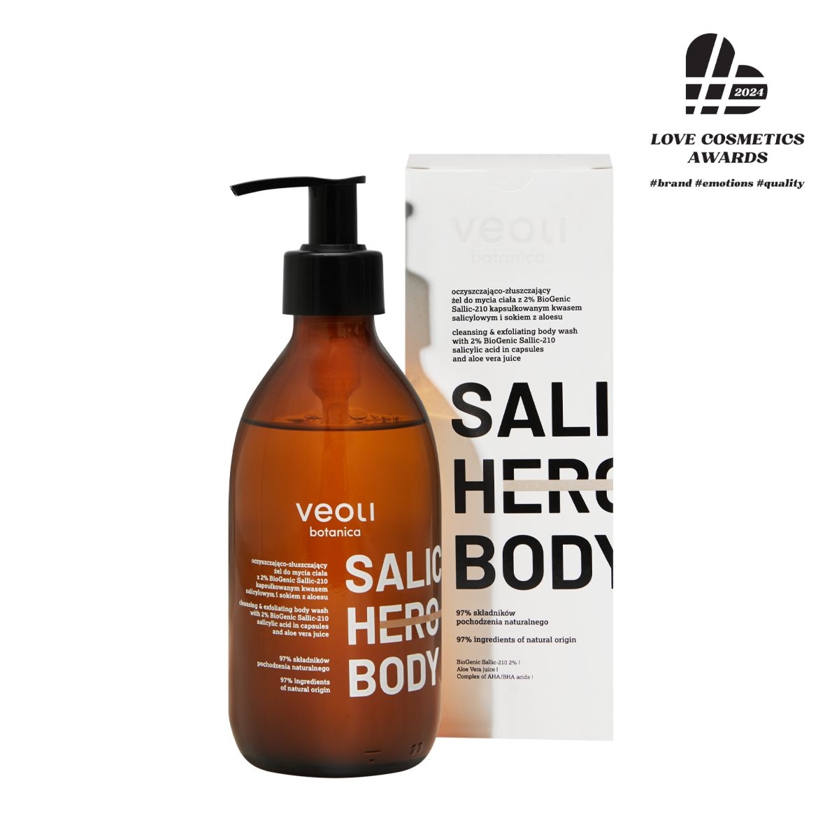 Veoli Botanica Salic Hero Body - żel do mycia ciała 280ml