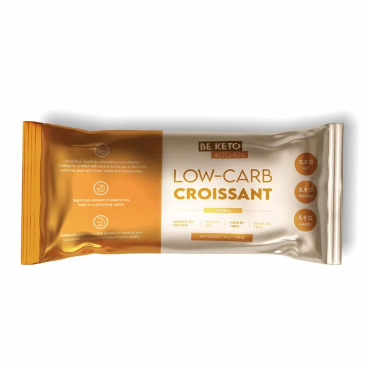 Beketo Croissant Niskowęglowodanowy naturalny - 50g