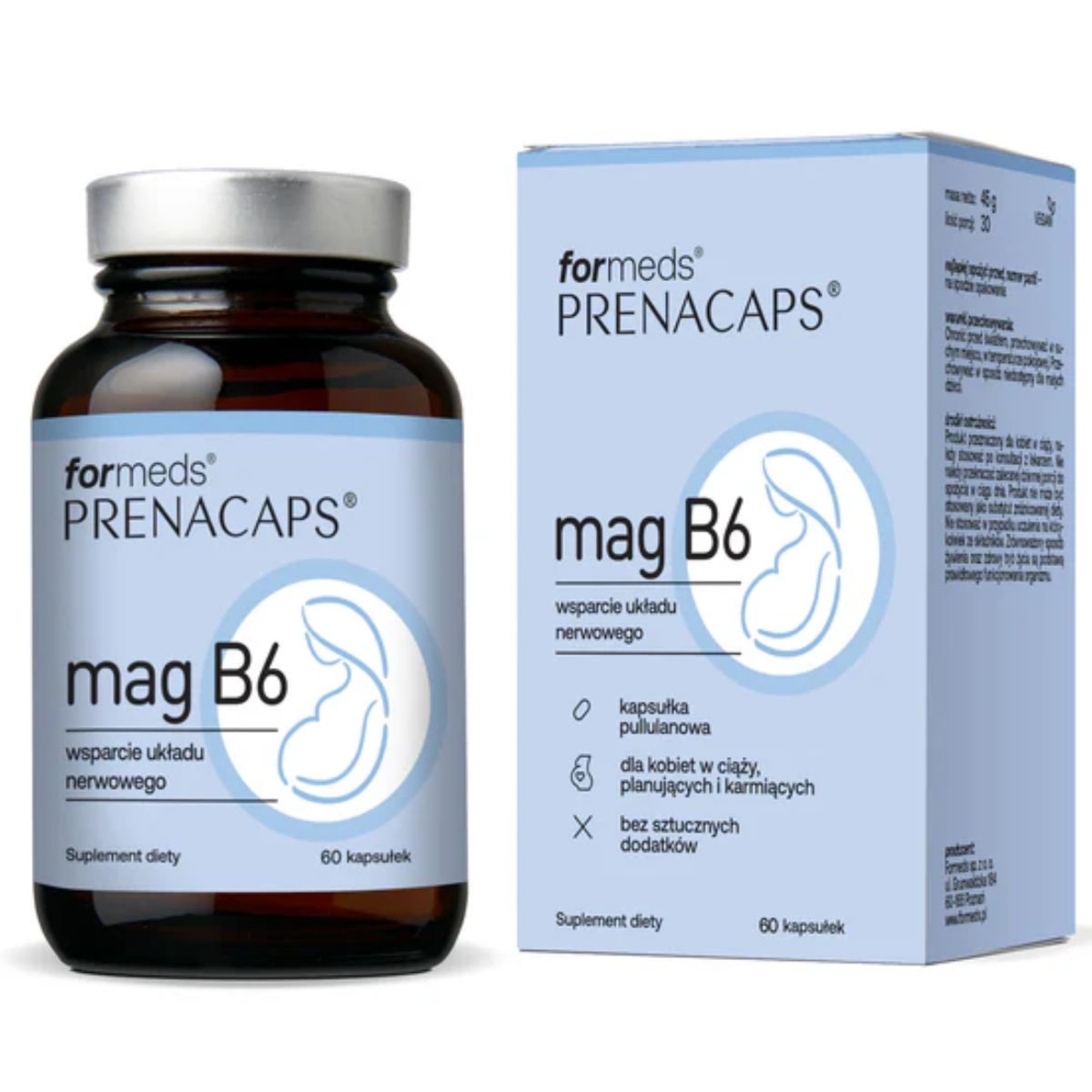 Mag B6 Prenacaps Formeds - 60 kapsułek