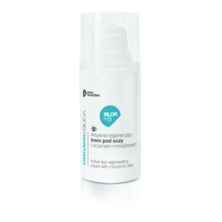 Aktywnie regenerujący krem pod oczy z krzemem Monojonowym SILOR+B 15ml