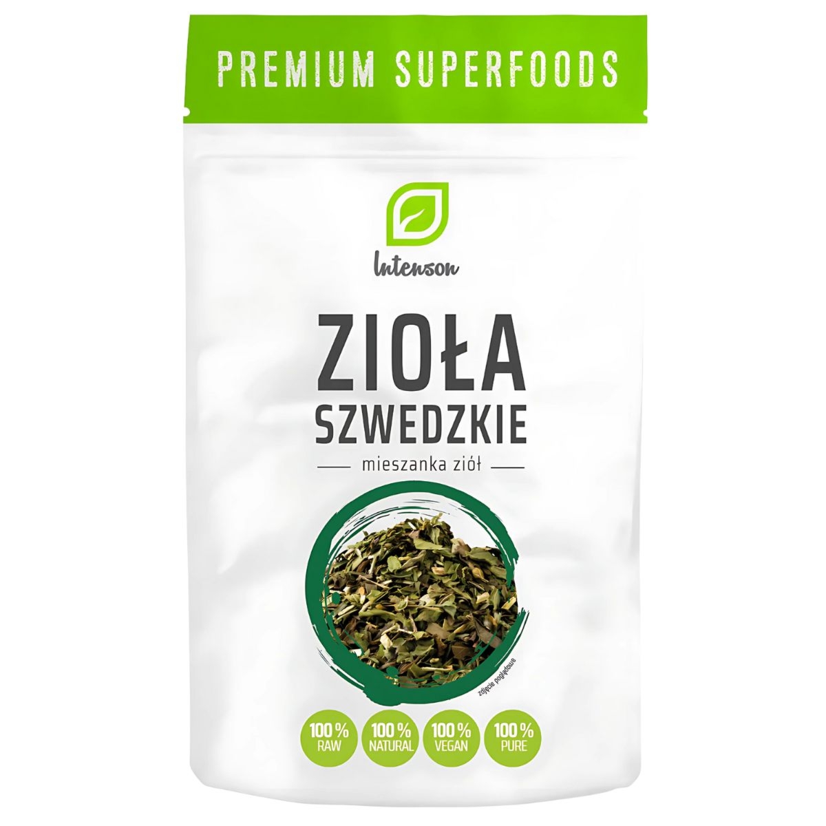 Intenson Zioła Szwedzkie - Susz 100g - Tradycyjna Mieszanka Ziół