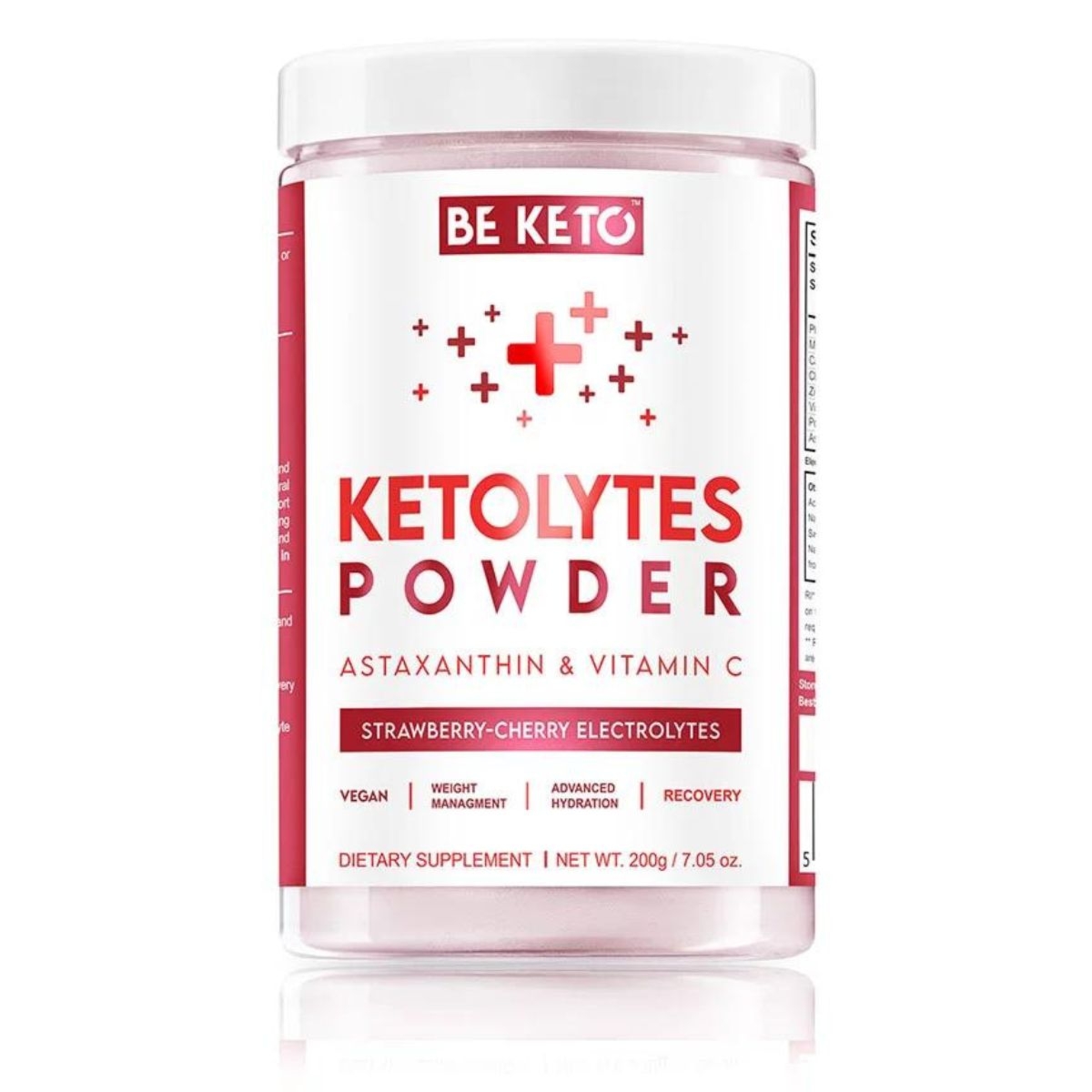 Beketo Elektrolity Ketolytes w proszku - Wiśnia-Truskawka 200g