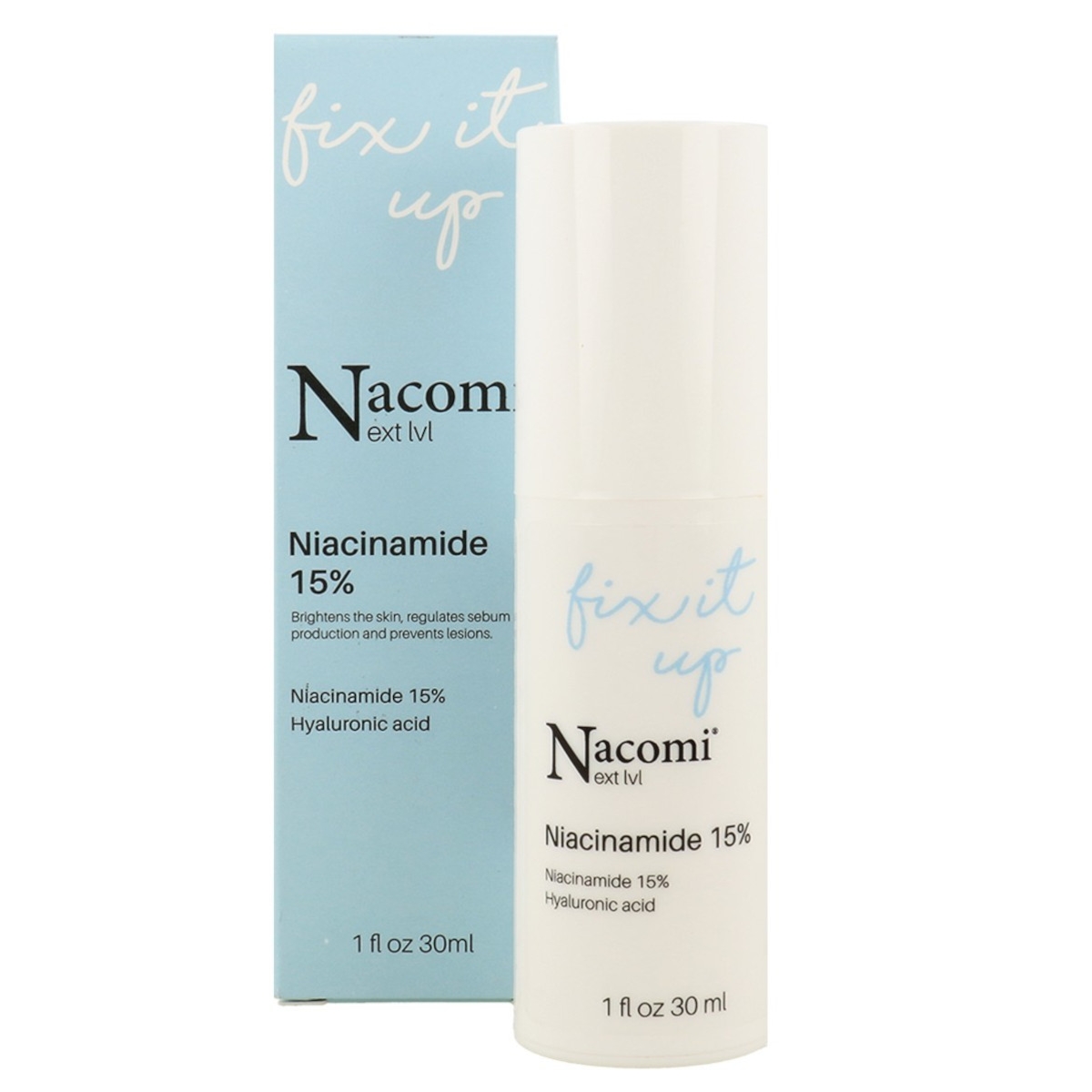 Serum redukujące nadmiar sebum Nacomi Next level niacynamidy 15% - 30 ml