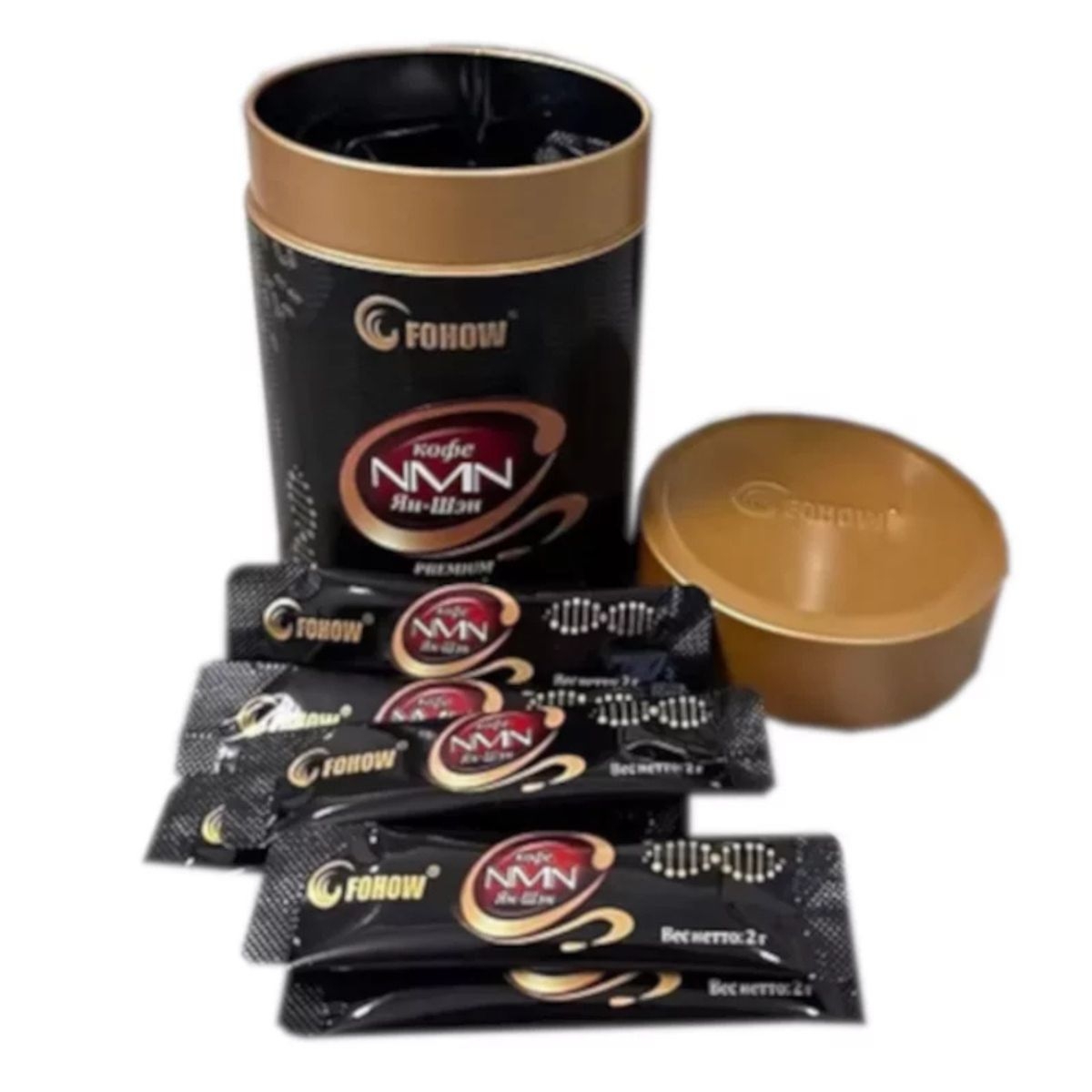 Fohow Coffee NMN Yang - Sheng Suplement diety - 24 saszetki