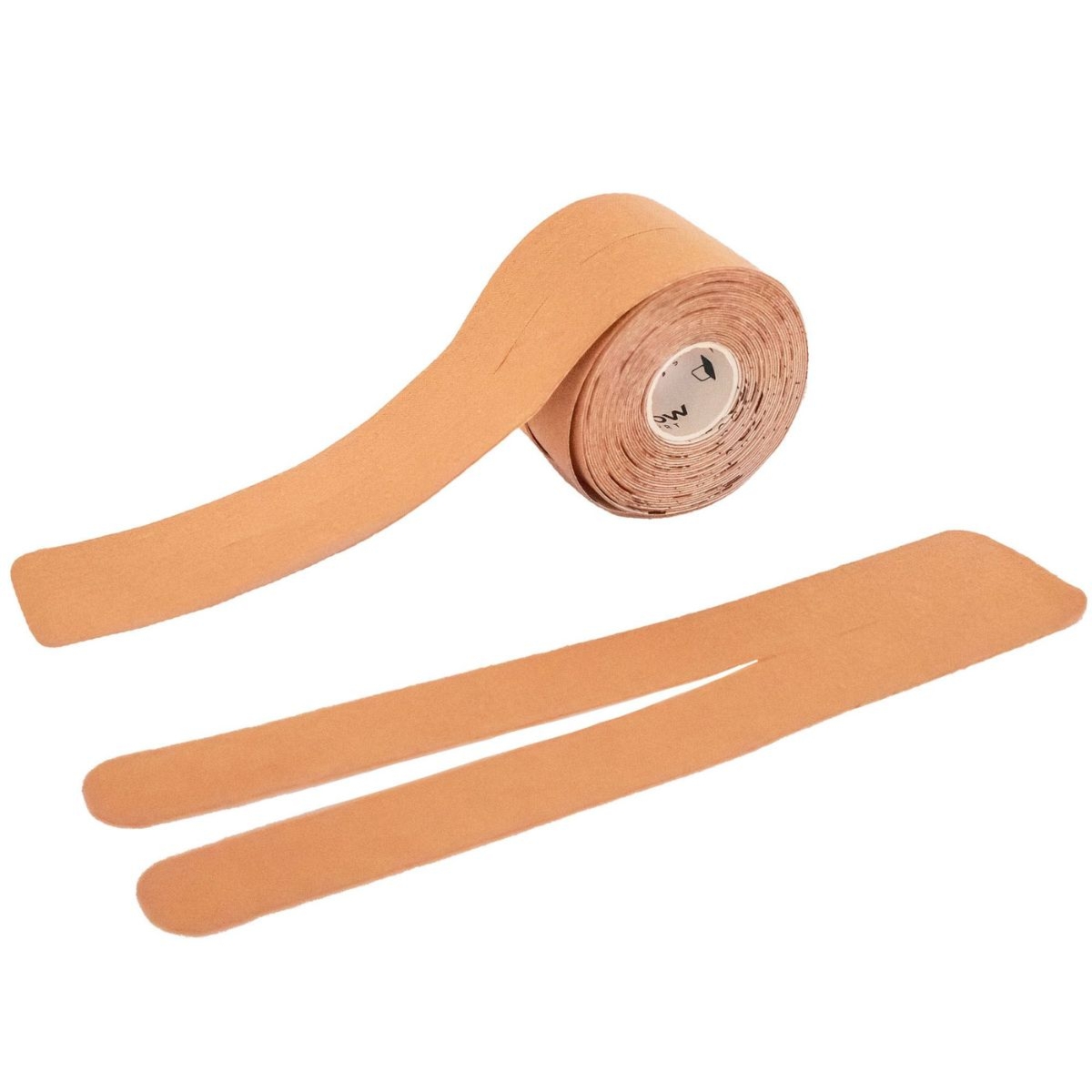 Taśma do kinesiotapingu yellowPRECUT TAPE cięta w kształcie "Y" - Beżowa