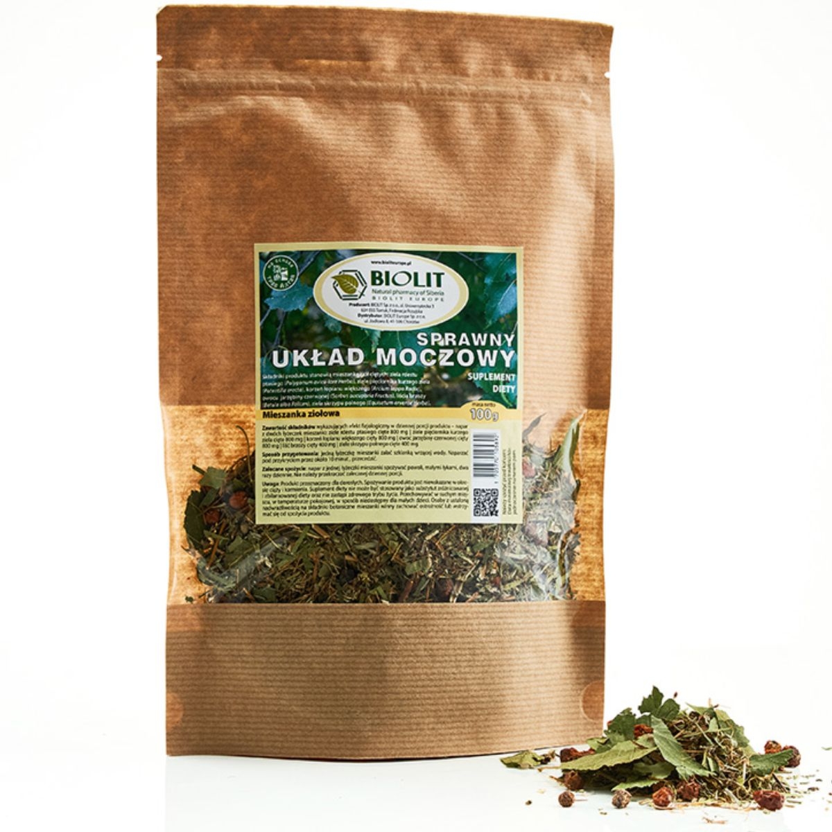 Biolit - Sprawny układ moczowy - zioła - 100 g