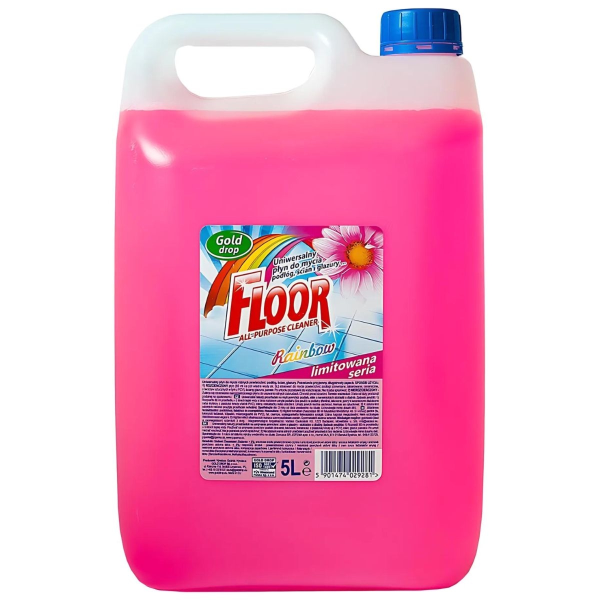 Uniwersalny płyn do mycia Floor 5l - Tęcza