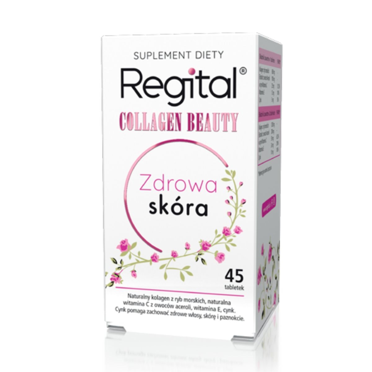 REGITAL Collagen beauty zdrowa skóra, 45 tabletek