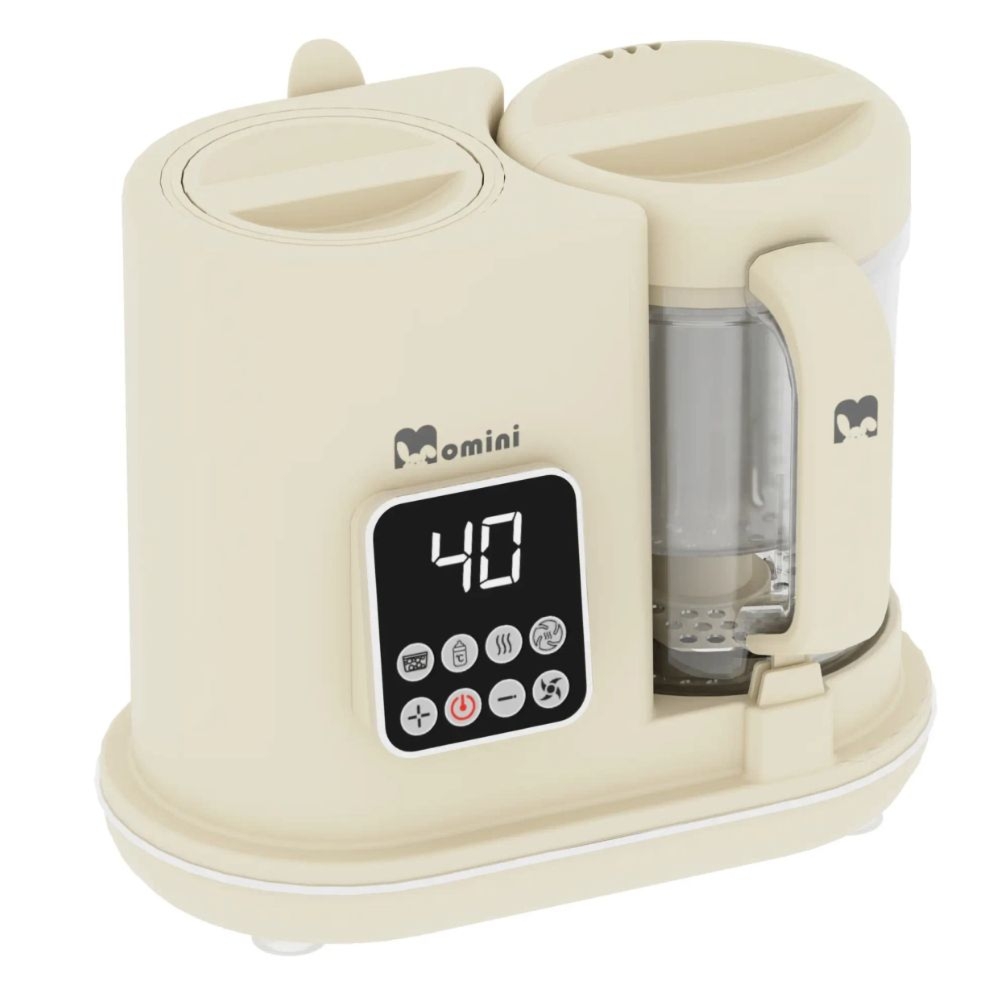 Multiblender parowy 7w1 z podgrzewaniem butelek Momini MiniChef