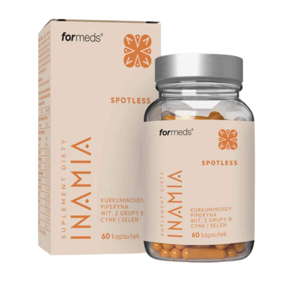INAMIA Spotless suplement diety na cerę 60 kaps.