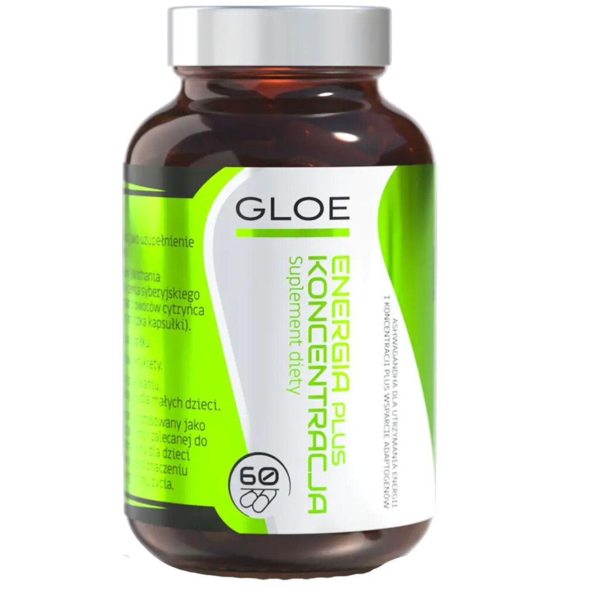 B&M Gloe - Energia + Koncentracja - 60 kapsułek