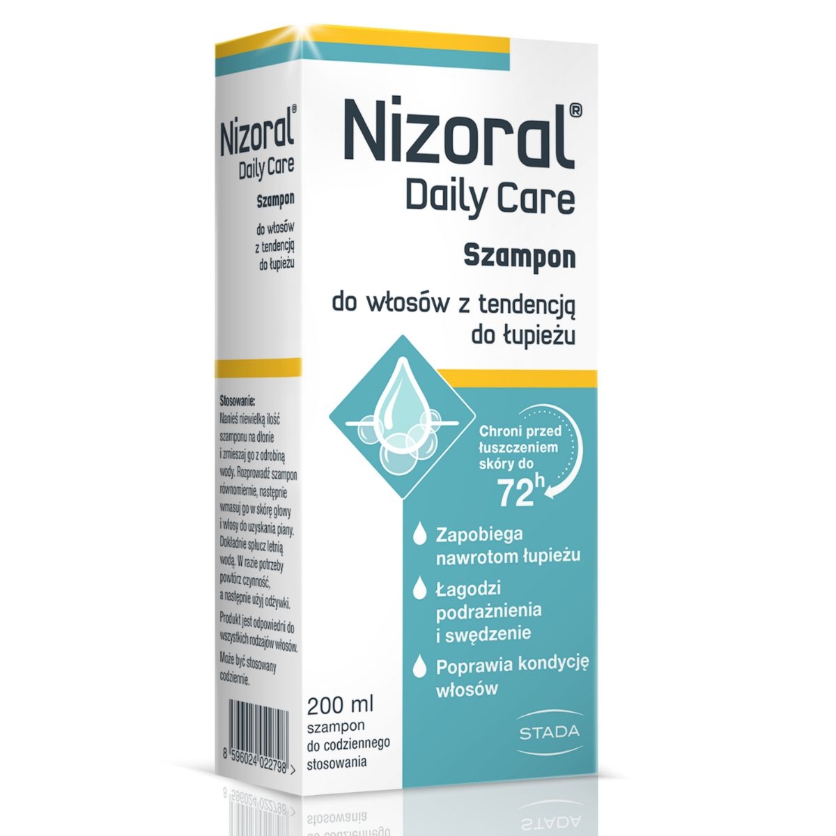 STADA PHARM NIZORAL szampon do włosów z tendencją do łupieżu 200ml
