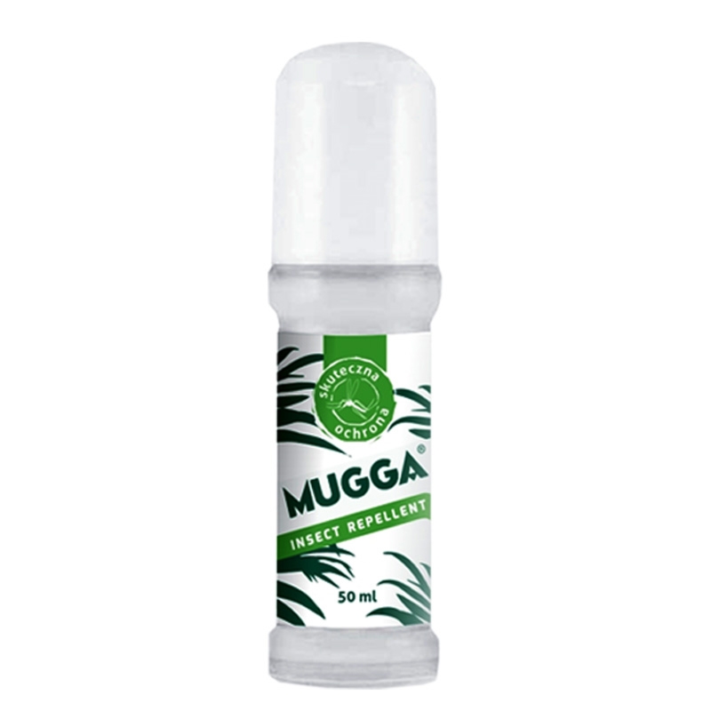 Mugga Roll-on 20% DEET Mleczko na komary i kleszcze - 50 ml