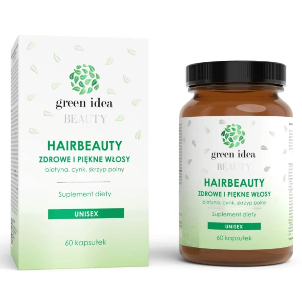 Suplement diety dla włosów Green Idea Hair Beauty - 60 kapsułek
