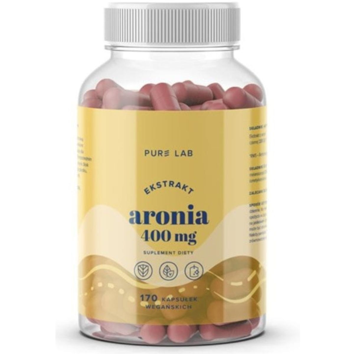 Aura Herbals - Pure Lab Ekstrakt z aronii 400 mg - 170 kapsułek