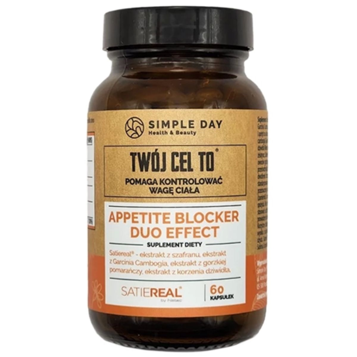 TWÓJ CEL TO - Appetite Blocker Duo Effect - 60 kapsułek