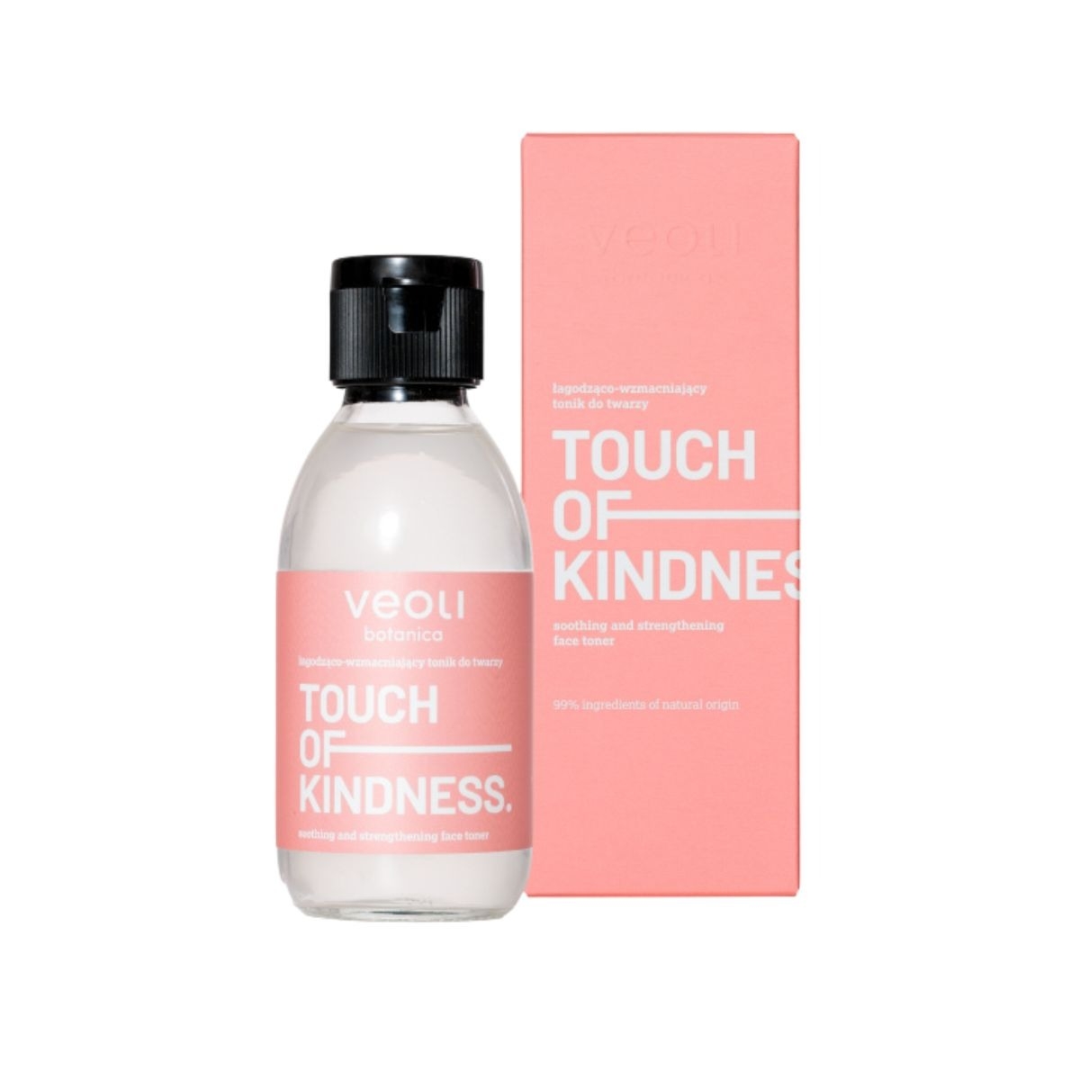 Tonik łagodząco-wzmacniający Veoli Botanica Touch of Kindness 150 ml - 1 szt.