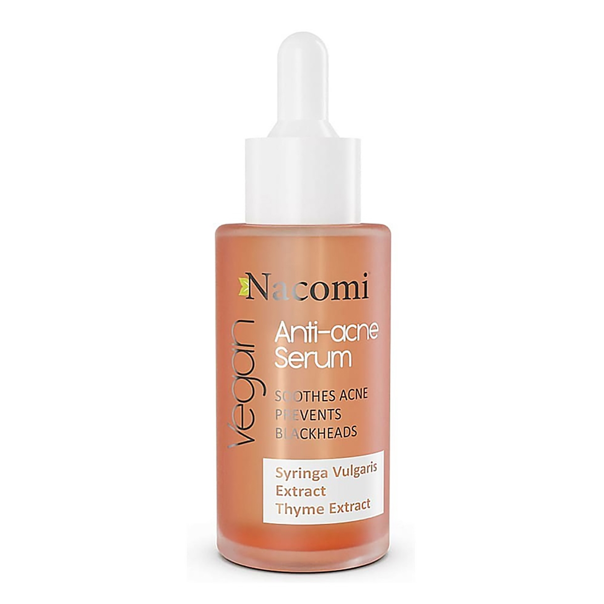 Serum przeciwtrądzikowe do twarzy Anti-acne Nacomi - 40 ml