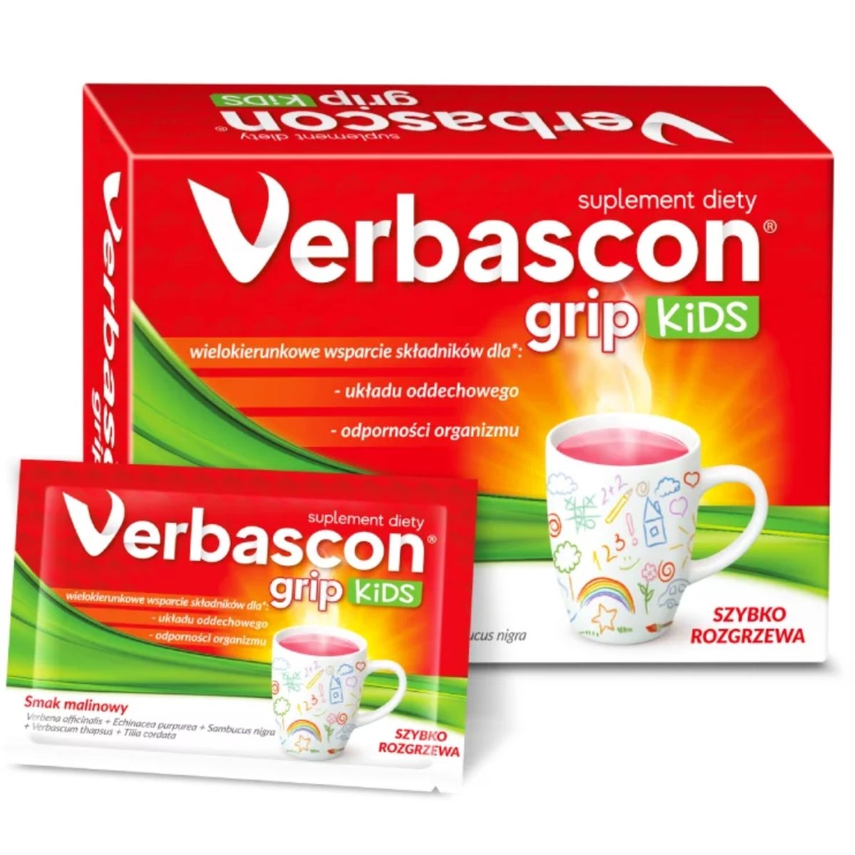 Verbascon Grip Kids  - 10 saszetek