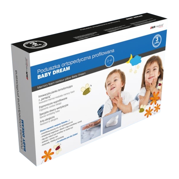 ARmedical Poduszka ortopedyczna profilowana BABY DREAM MFP-4026