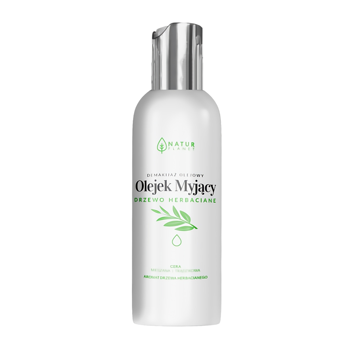 Olejek Myjący Drzewo Herbaciane Natur Planet - Demakijaż olejowy - 150 ml