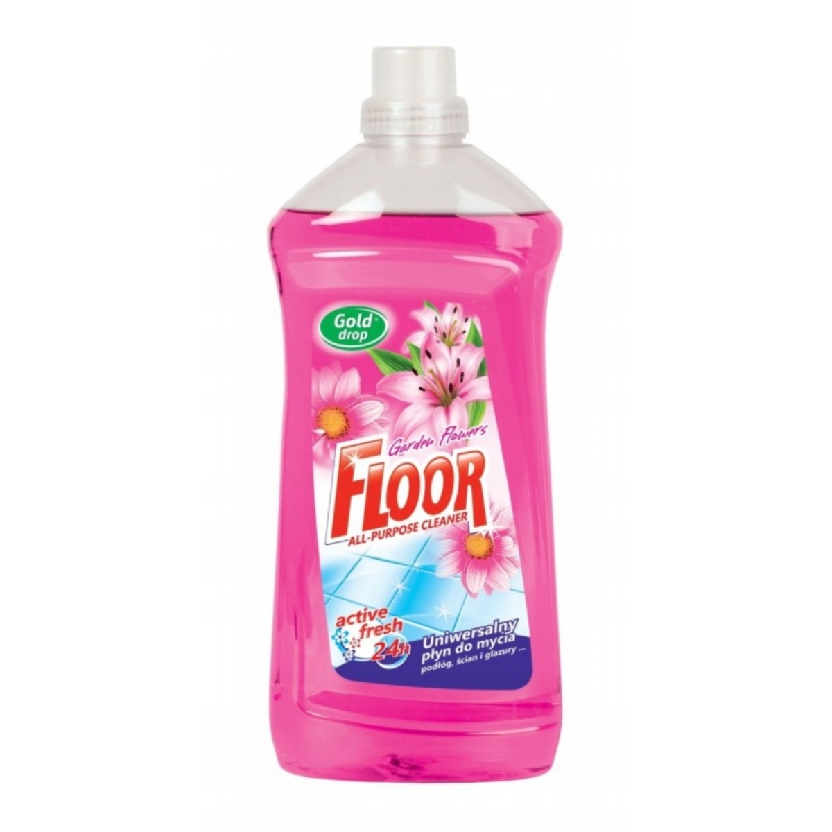 Floor - uniwersalny płyn do mycia podłóg 1500 ml-Różowy