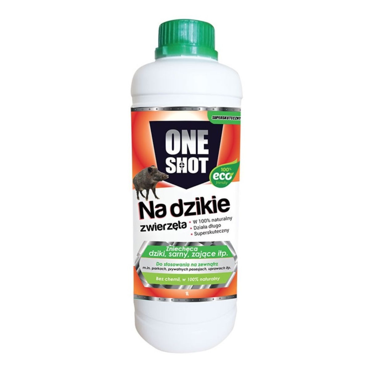 One Shot - naturalny odstraszacz na dzikie zwierzęta - 1000 ml