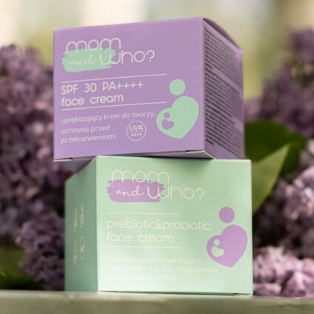 Krem do twarzy z filtrem SPF30 na dzień Mom&Who 50 ml