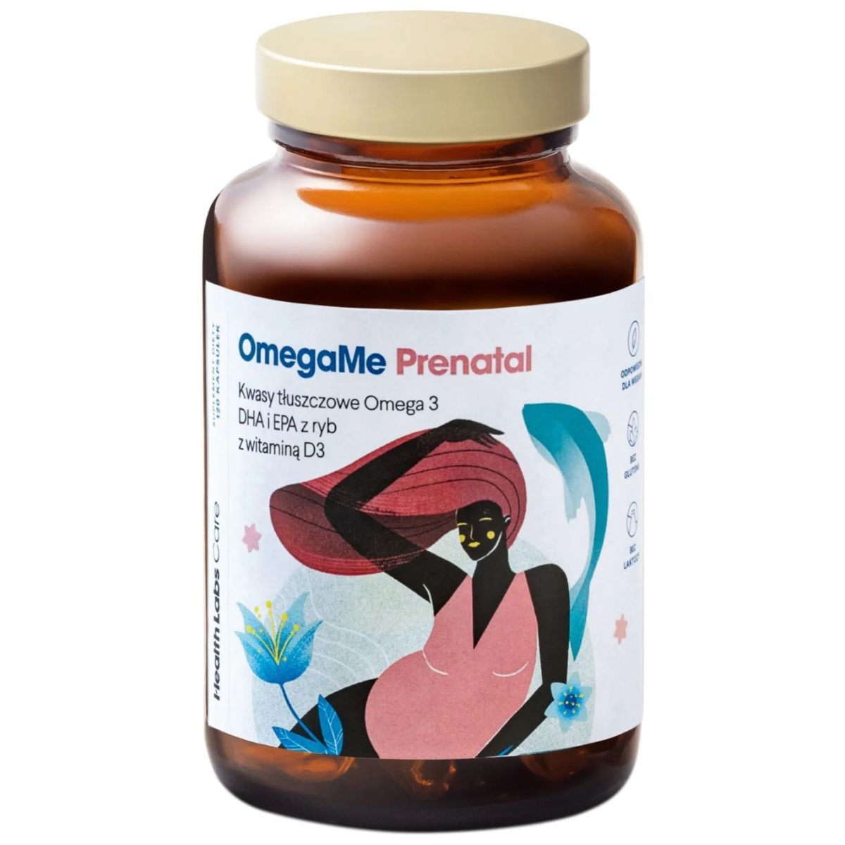 OmegaMe Prenatal Health Labs - 120 kapsułek