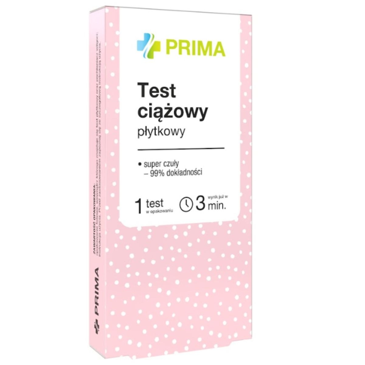Test ciążowy płytkowy Prima - 1 sztuka