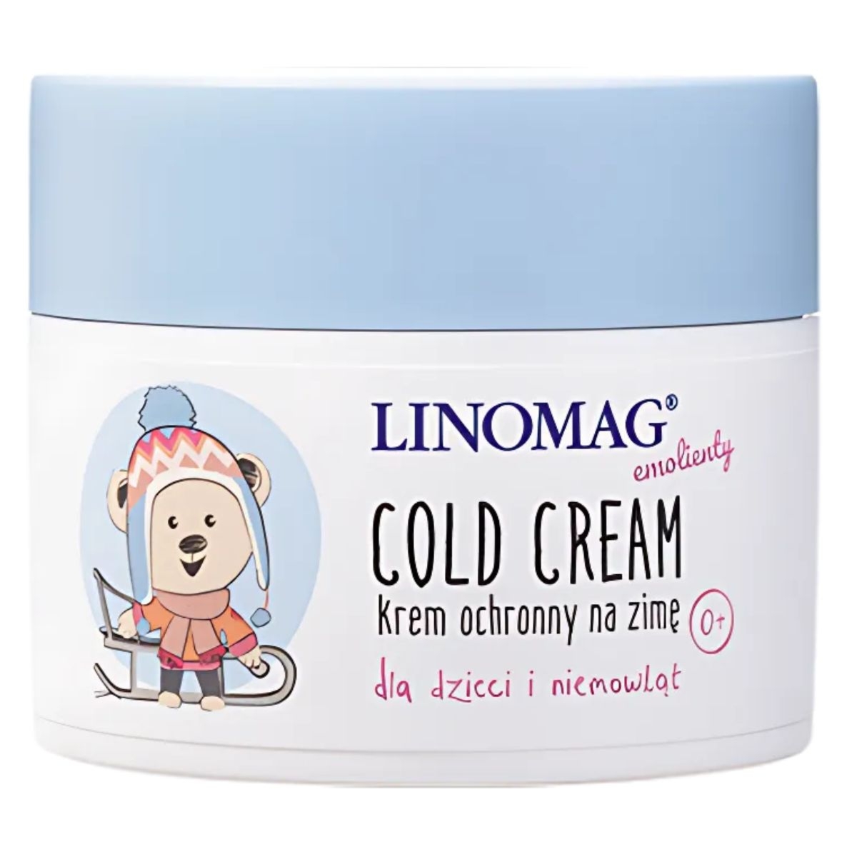 Krem ochronny na zimę dla dzieci i niemowląt Linomag cold cream Ziołolek - 50 ml