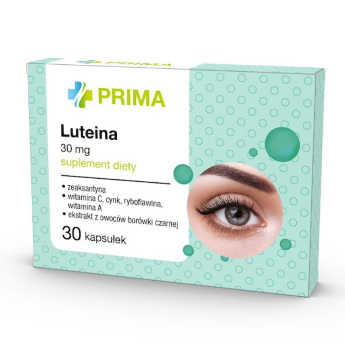 Luteina 30mg Prima  - 30 kapsułek