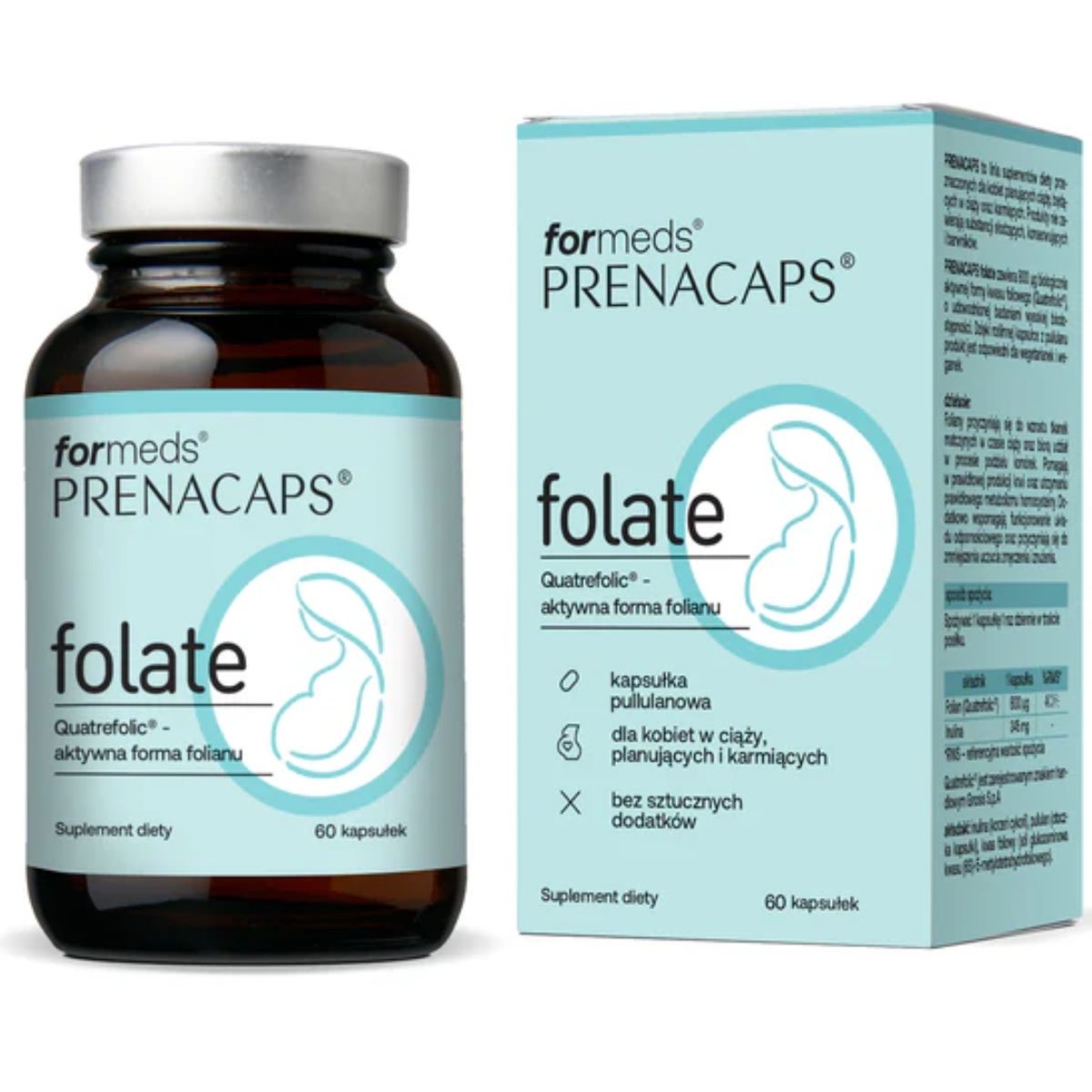 Folate Prenacaps Formeds - 60 kapsułek