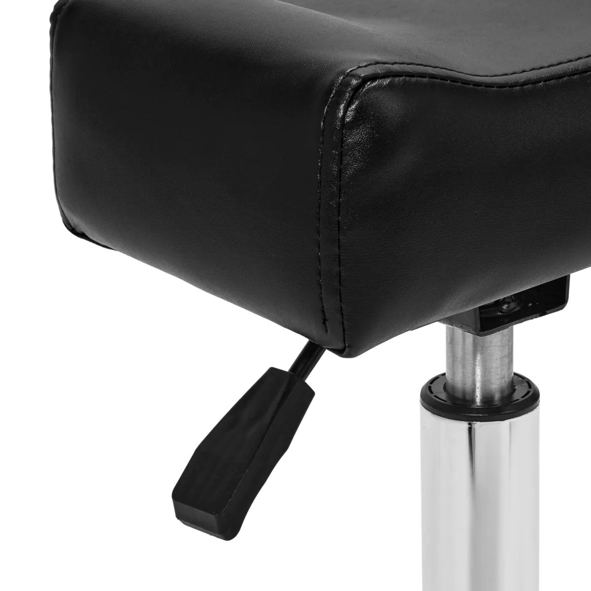 Podnóżek mobilny do pedicure Sillon Bell regulowany czarny