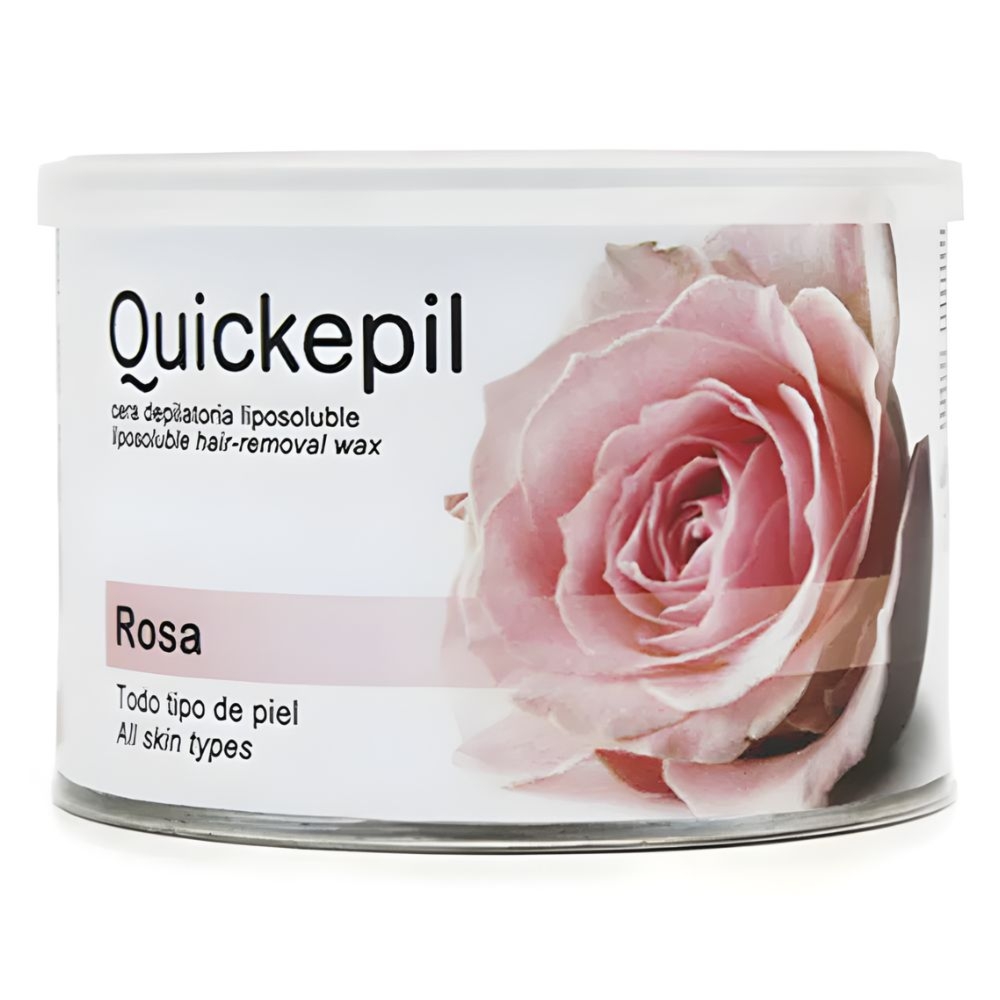 Wosk do depilacji puszka Quickepil różany - 400 ml