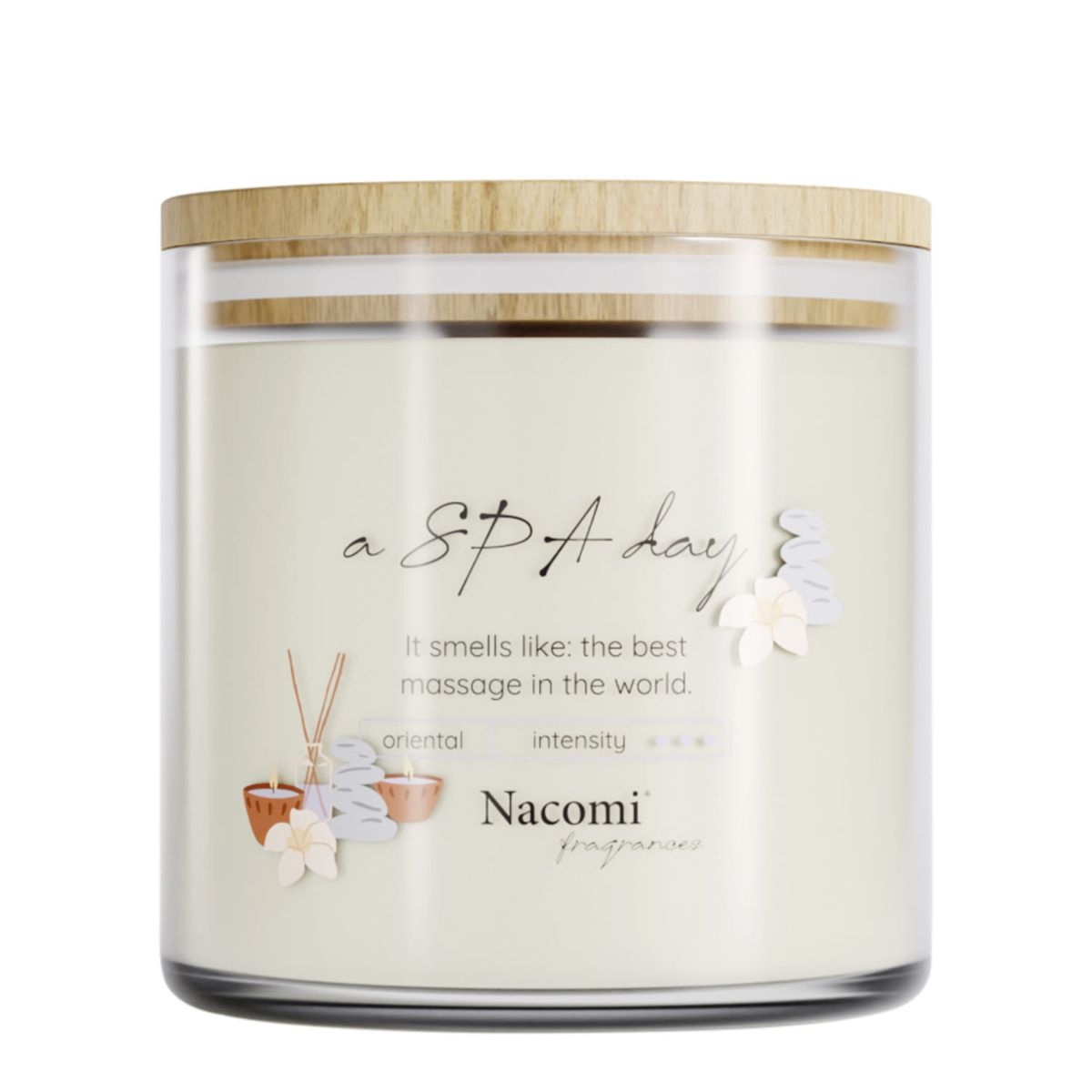 Nacomi Świeca sojowa - A SPA day 450 g