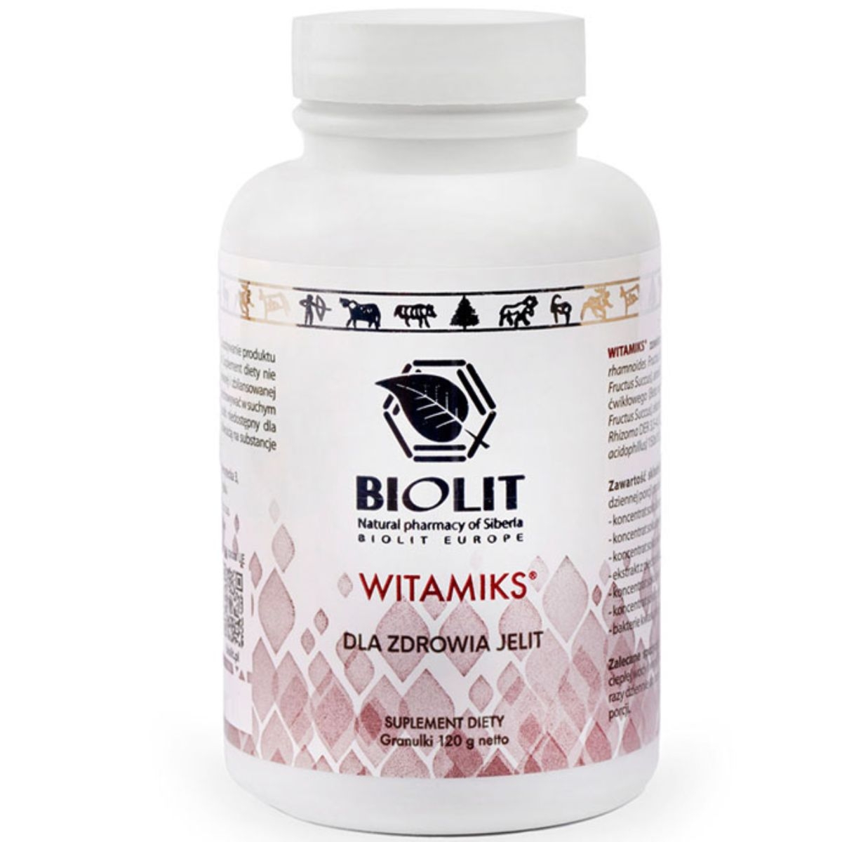 Biolit - Witamiks - dla zdrowia jelit - 120 g