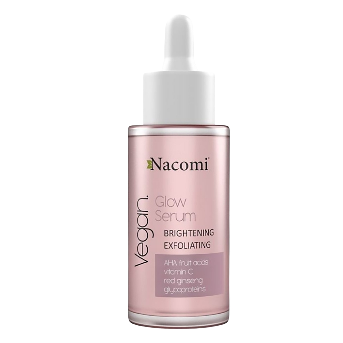Serum do twarzy rozjaśniająco-złuszczające Glow Serum Nacomi - 40 ml